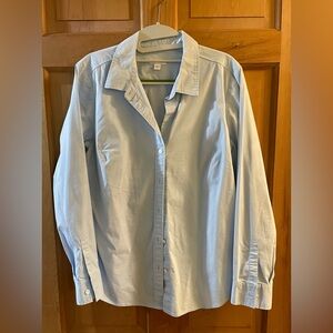 J. Jill Light Blue Perfect Shirt